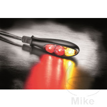 Blinkleuchte mit  Brems + Rückleuchte Kellerman Micro S DF Dark