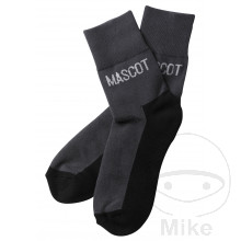Socken Mascot Größe 39/43 dunkel-anthrazit/schwarz Packung: 2 Paar