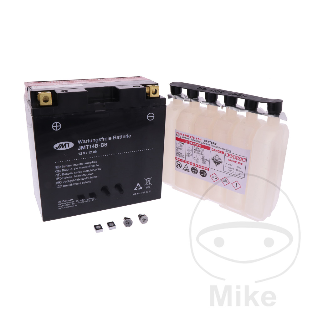 Motorrad Batterie Gs Gt14b 4 batteria yt14b bs jmt emax ricambi moto motomike Motorrad Batterie Gs Gt14b 4 batteria yt14b bs jmt emax ricambi moto motomike