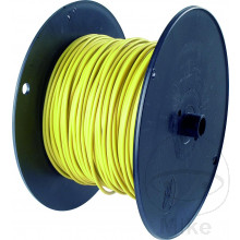 Kabel Fly 0.75 gelb Spule 100 Meter VK:1STK Alternative: 1570043