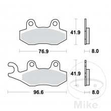 Bremsklotz Sinter hinten TRW Alternative: 7329014