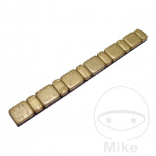 Klebegewicht Eisen Riegel 45 g JMP gold 5 / 2.5 gramm Inhalt 15