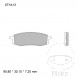 Bremsklotz Sinter SD Brembo Alternative: 7320031