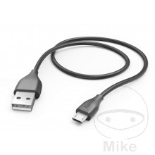 Lade-/Datenkabel Micro-USB 1.5 Meter schwarz Hama