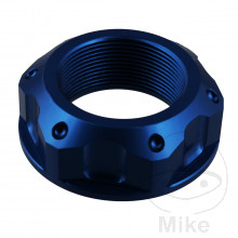 Mutter Lenkkopf JMP Bolt M25X1MM Alu blau