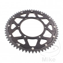 Kettenrad Dual 60Z Teilung 428 schwarz ZF Innendurchmesser 108 Lochkreis 123