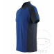 Polo-Shirt Mascot Größe S kornblau/schwarz-blau