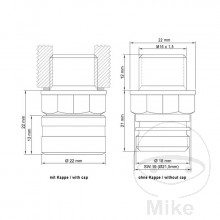 SCHR OELABLASS M VENT M16X1.5MM