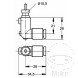 EV 3-weiß ENTLASTUNGSVENTIL für DRUCKSCHALTER MDR 3