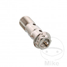 Hohlschraube doppelt M10 x 1 Edelstahl V4A Racing