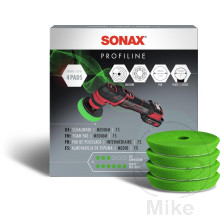 Schaumpad medium 75 mm 4 Stück Sonax
