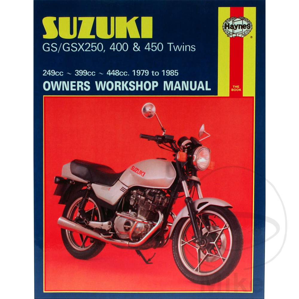 HAYNES REPAIR MANUAL SUZUKI GS/GSX250, 400 & 450 TWINS 1979 - 1985