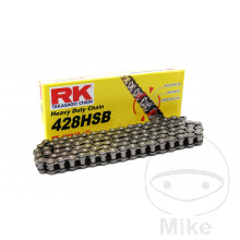 RK Standardkette 428HSB/128 Kette offen mit Clipschloss