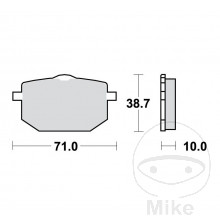 Bremsklotz Standard TRW Alternative: 7325384