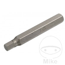 Bit Innensechskant 6 mm Antrieb 10 Länge 75 mm
