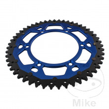 Kettenrad Dual 51Z Teilung 520 blau ZF Innendurchmesser 130 Lochkreis 150