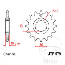 Ritzel 17Z Teilung 530 Alternative: 7260402