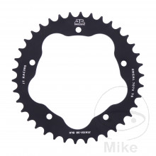 Alu-Kettenrad 38Z Teilung 520 schwarz für Kettenradträger 7585011