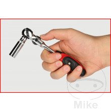 Umschaltknarre 1/4 Mini T-Griff Schwenkkopf