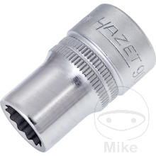 Stecknuss 12 Kant 1/2 Zoll 12 mm Länge 38 mm