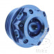 Öleinfüllschraube alu Evotech 20X2.5 mm blau