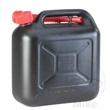 Kraftstoffkanister schwarz 10 Liter UN-Zulassung HD-PE