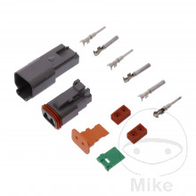 DT KOMPLETTSTECKER JMP 2POLIG
