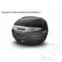 Deckel Topcase Shad SH29 schwarz Metall