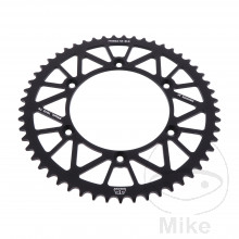 Alu-Kettenrad 53Z Teilung 520 schwarz JT Innendurchmesser 136 Lochkreis 156