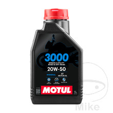 Motoröl 20W50 4T 1 Liter Motul mineralisch 3000 Alternative: 7140464