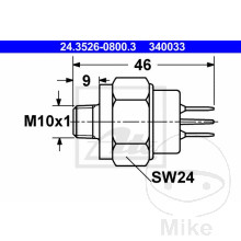 Bremslichtschalter ID MQ 1452267