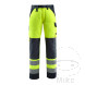 Bundhose Mascot Größe 54/L76 warnschutzgelb/schwarz-blau