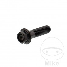 Schraube 6 Kant M8X1.25 mm 35 mm Edelstahl V4A schwarz