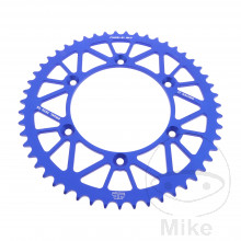 Alu-Kettenrad 51Z Teilung 520 blau JT Innendurchmesser 130 Lochkreis 150
