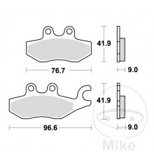 Bremsklotz Sinter Scooter TRW Alternative: 7323132