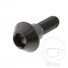 Schraube Bremsscheibe JMP Bolt M6X1 mm 20 mm Titan schwarz