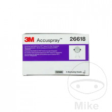 ZERSTAEUBERKOEPFE 1.8 mm transparent Inhalt  4 Stück