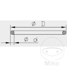 O-Ring 3.5X33.5 mm Kayaba 