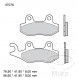 Bremsklotz CC Scooter Brembo Alternative: 7370778