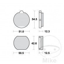 Bremsklotz Standard TRW Alternative: 7320501