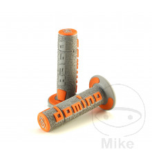 Griffgummi A360 grau/orange Domino Durchmesser 22 / 26 mm geschlossen.