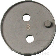 Adapterplatte 8 für BREMSKOLBEN RUECKSETZW