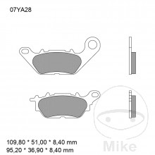 Bremsklotz Carbon Keramik CC Brembo Alternative: 7321995