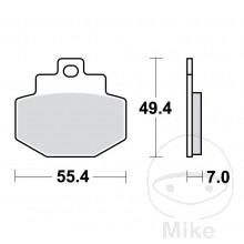 Bremsklotz Sinter Scooter TRW Alternative: 7323025