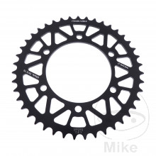 Alu-Kettenrad 43Z Teilung 520 schwarz JT Innendurchmesser 110 Lochkreis 130