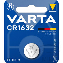 Gerätebatterie CR1632 Varta 1er Blister Lithium-Ionen