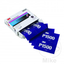 Schleifpapier Streifen K1500 25 Stück 140X171MM purple mit Pad