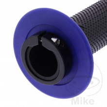Griffgummi 708 blau/schwarz Durchmesser 22 / 25 mm geschlossen.