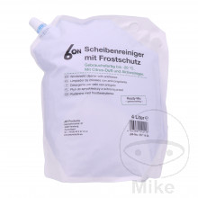 Scheibenreiniger Beutel 4 Liter 6ON mit Frostschutz Ready-Mix SWA