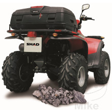 Quad Koffer schwarz Shad SHATV80 mit Zubehör